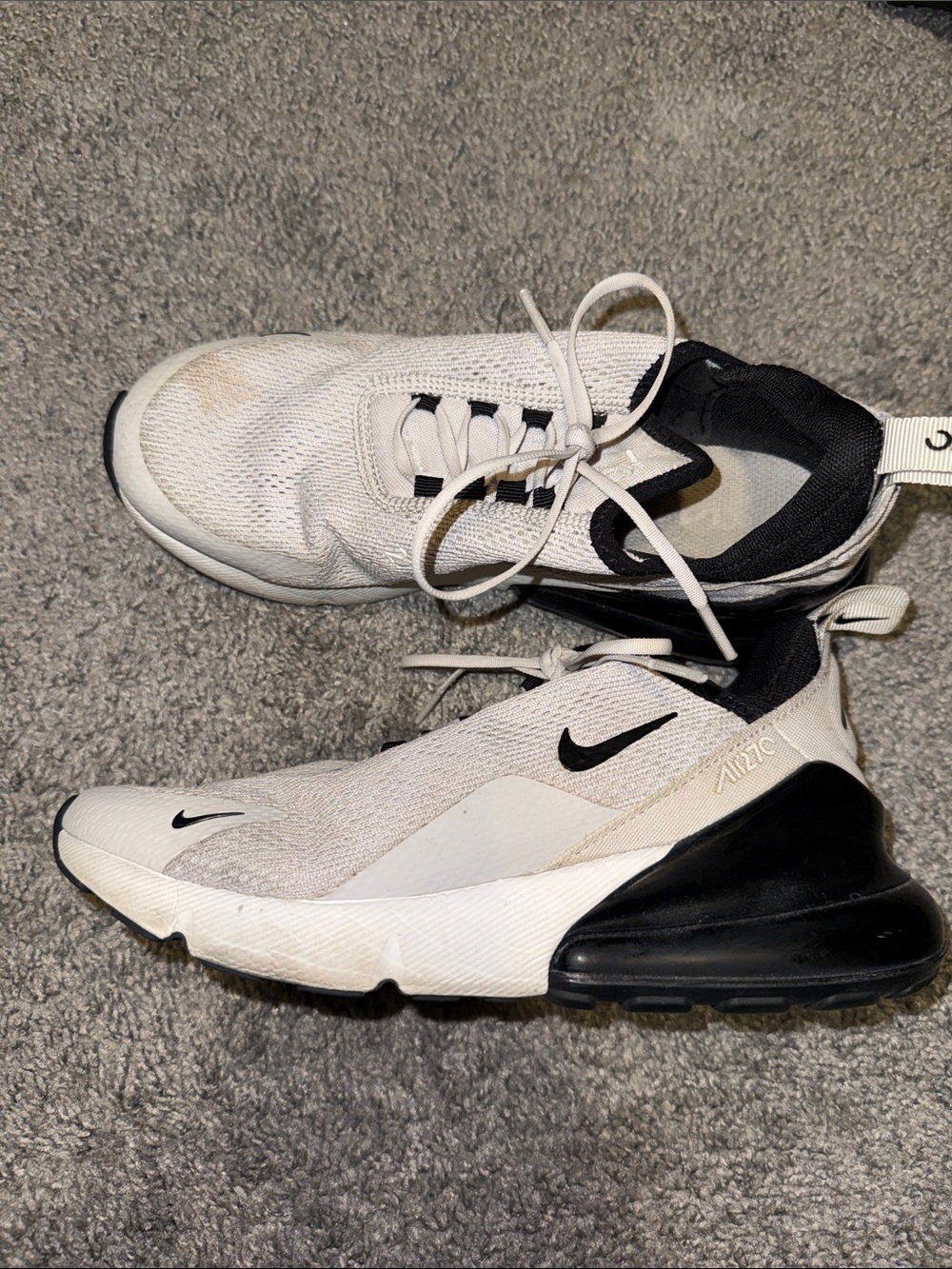 Nike Women’s Air Max 270 in White and Black